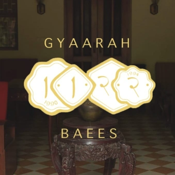 Gyaraah Baees logo