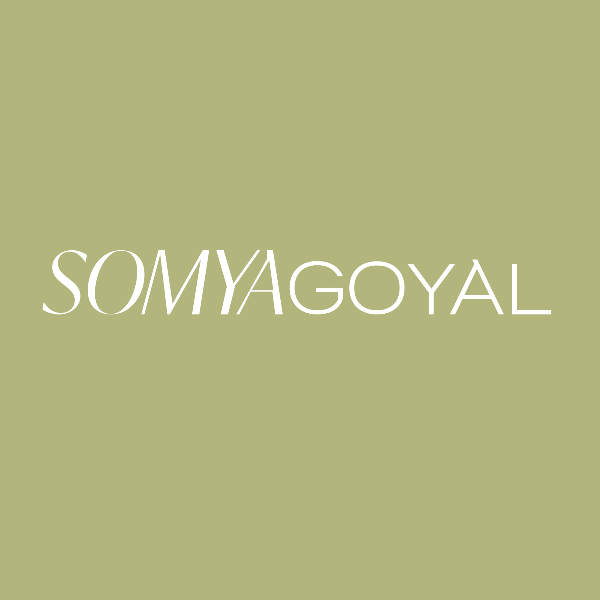 Somya Goyal Logo